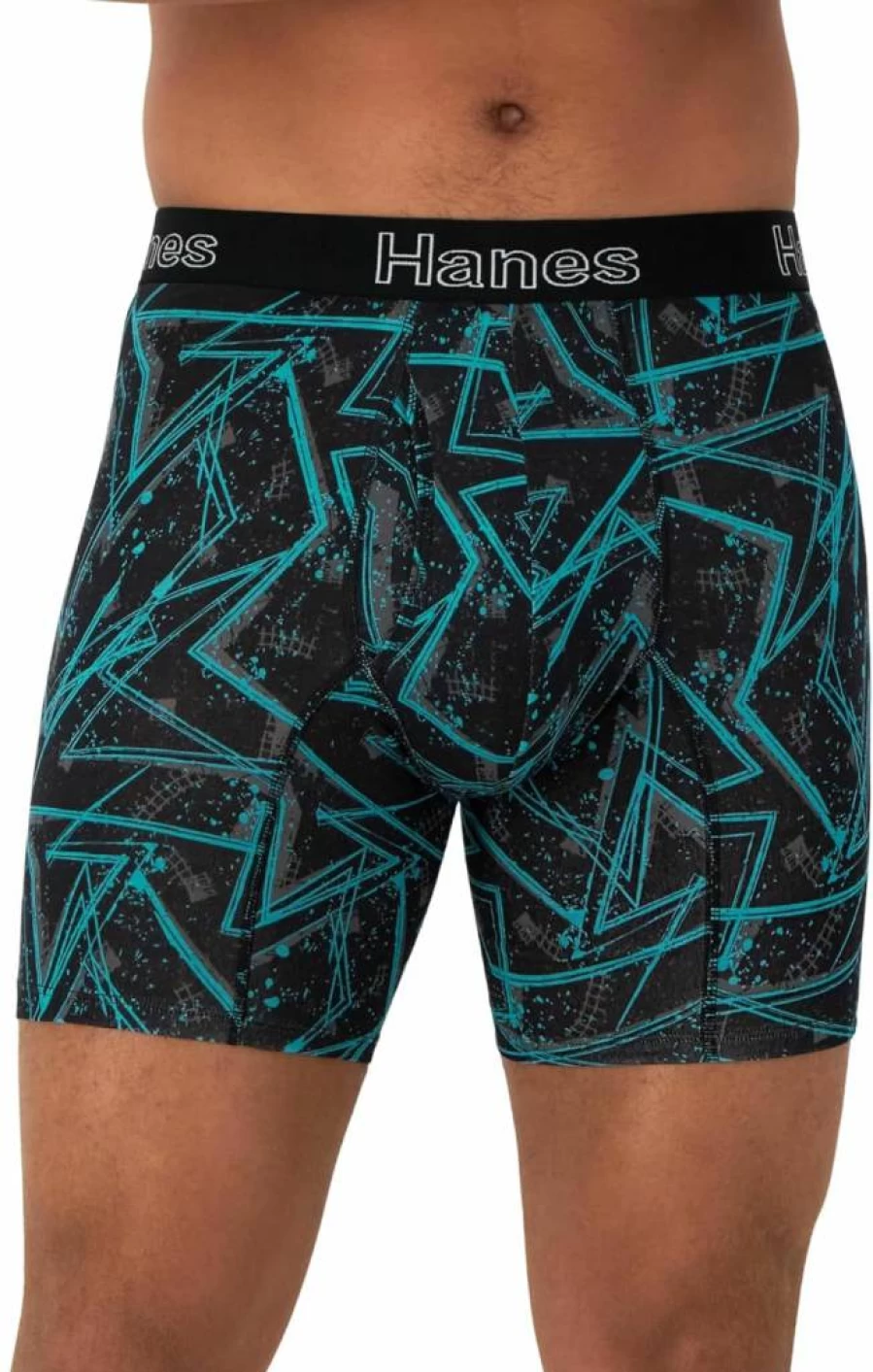 Hanes Men's Comfort Flex Fit Boxer Brief 3-Pack with Supportive Pouch - Soft Breathable Underwear