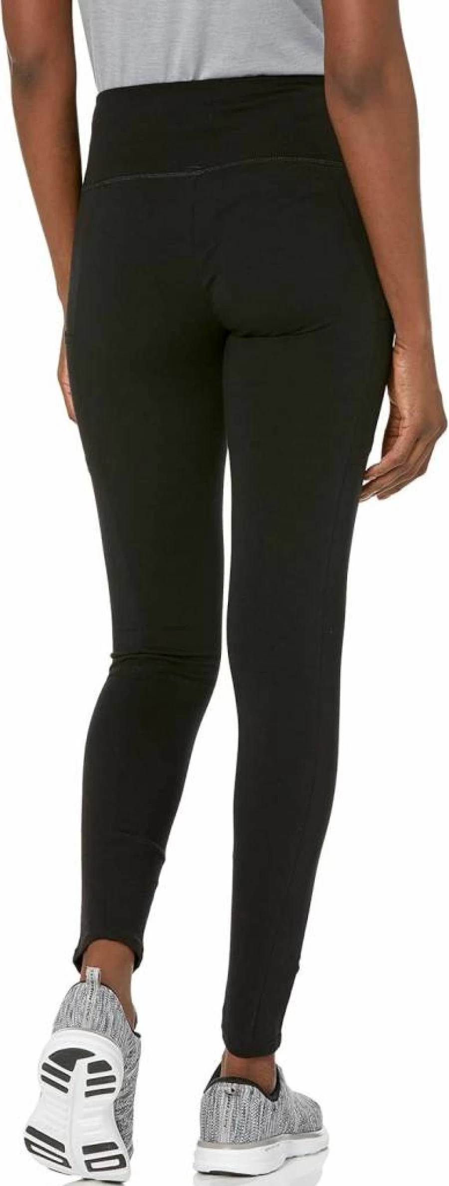 Hanes Women's High-Waist Tech Pocket Leggings with Moisture-Wicking Fabric for Yoga & Running