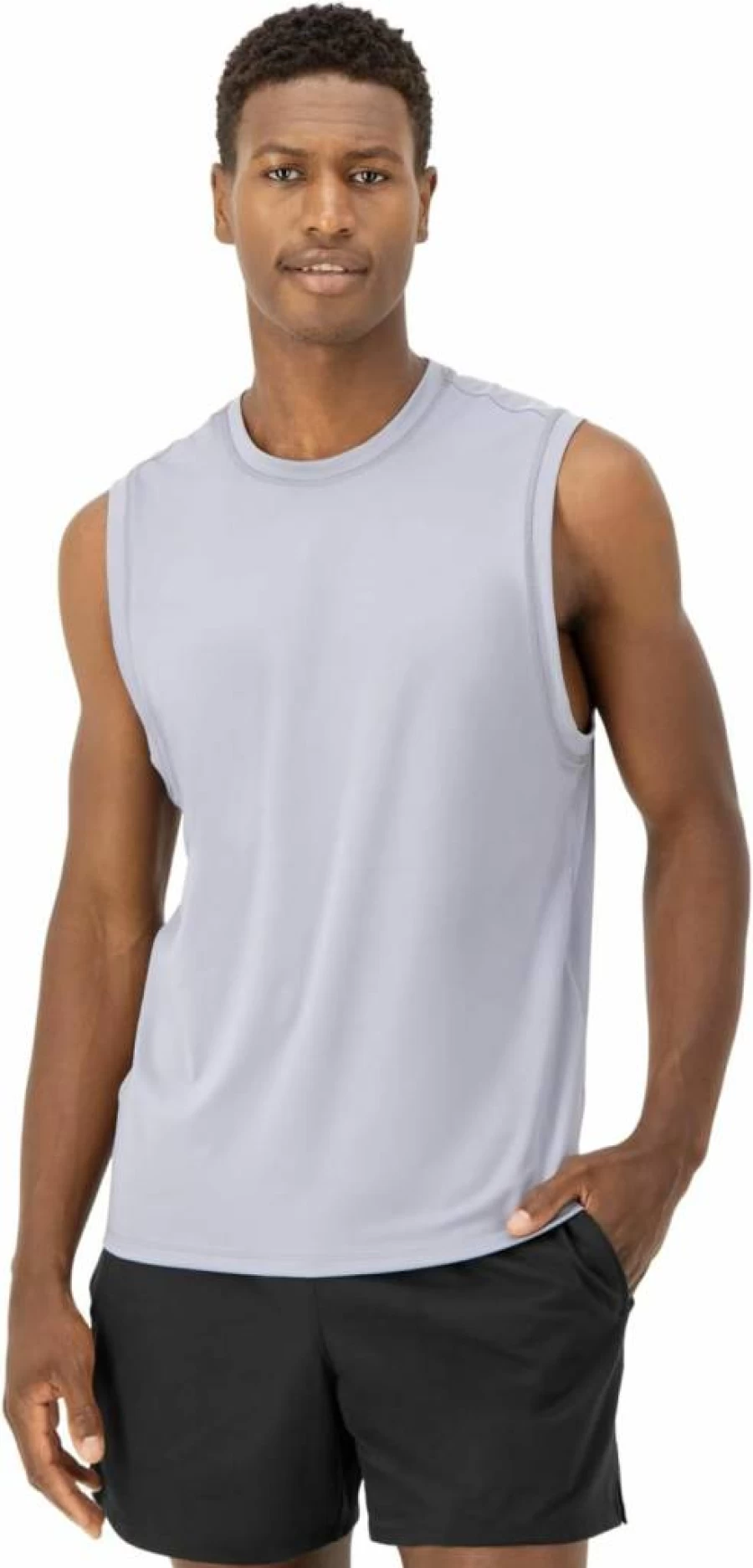 Hanes Men's Performance Moisture-Wicking 4-Way Stretch Tank Top