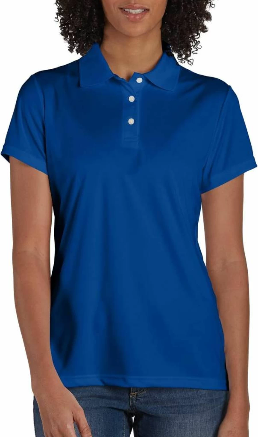 Hanes Women's Moisture-Wicking Cool Dri Performance Polo Shirt - Breathable Sport Shirt for Active Women