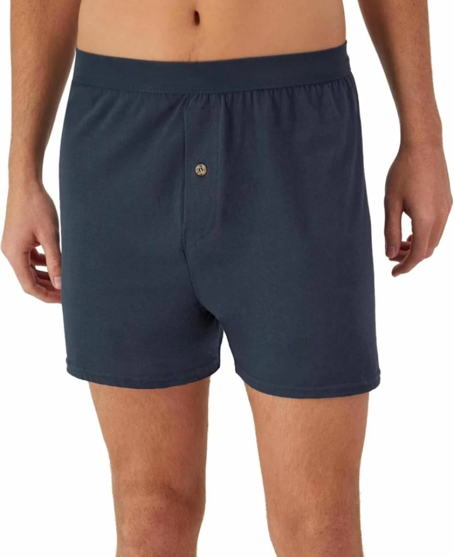 Hanes Men's ComfortSoft Moisture-Wicking Boxer Briefs Multipack - Soft Knit Jersey Underwear (Assorted Colors)