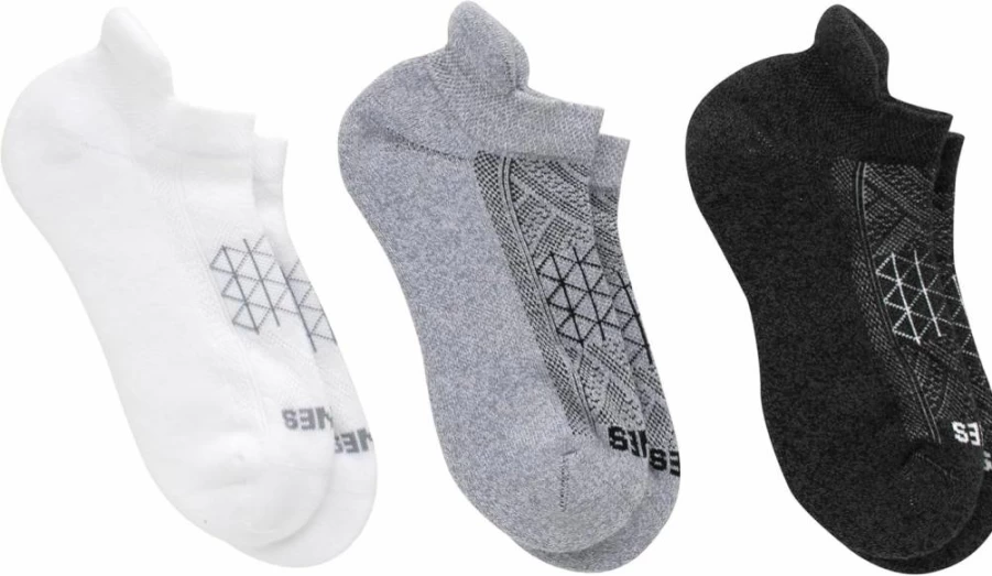 Hanes Women's No Show Running Socks 4-Pack - Breathable Comfort Athletic Socks for Women