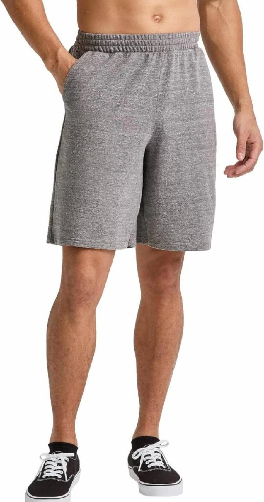 Hanes Men's Pull-On French Terry Sweat Shorts - Comfortable Athletic Shorts for Casual Wear & Workouts