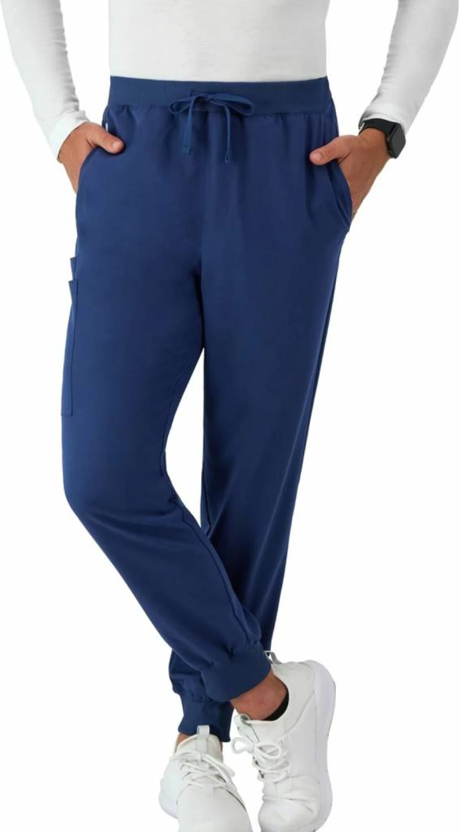 Hanes Men's Healthcare Scrub Joggers - Moisture-Wicking, Odor Control, Multi-Pocket Work Pants for Medical Professionals