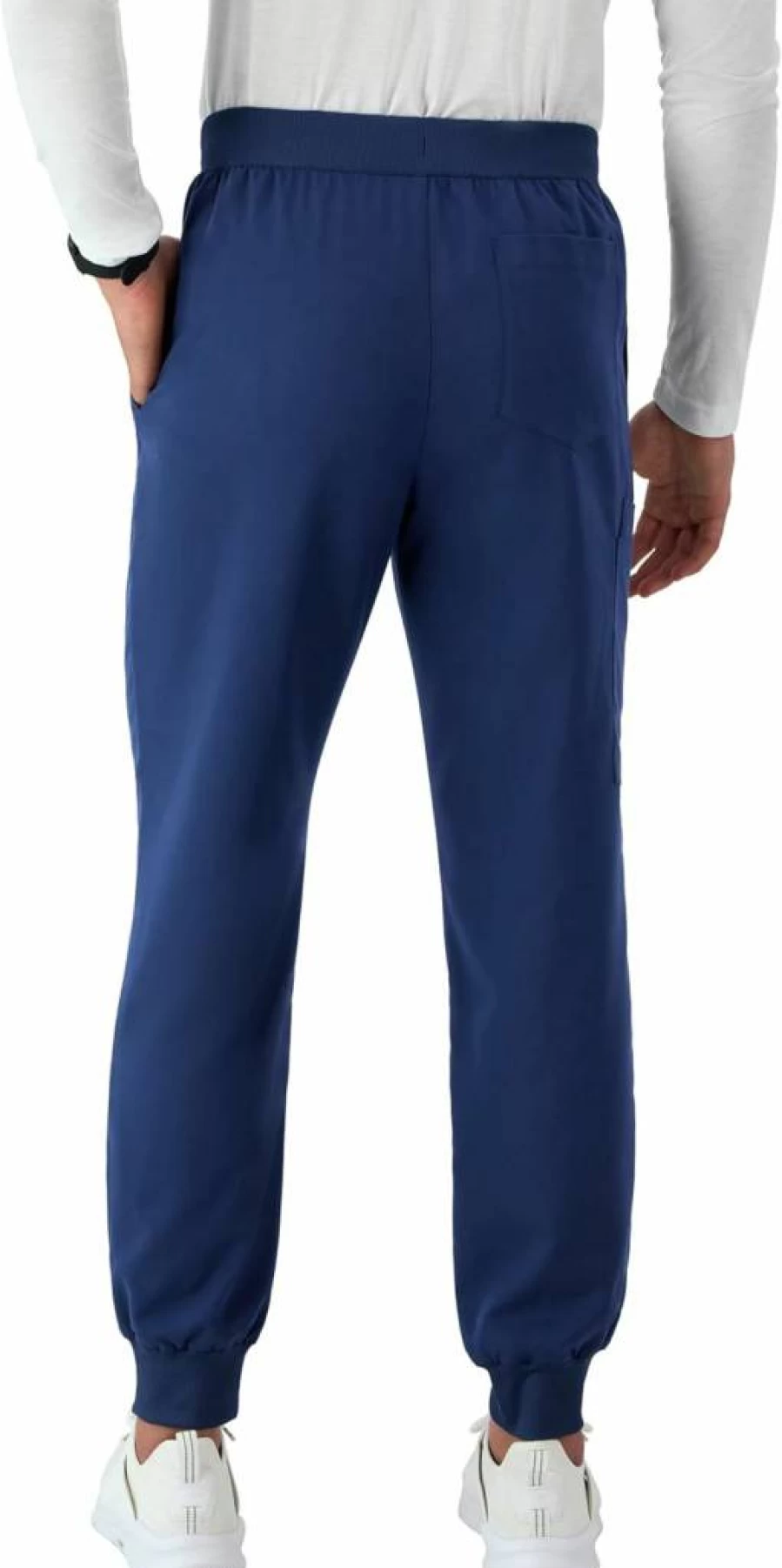 Hanes Men's Healthcare Scrub Joggers - Moisture-Wicking, Odor Control, Multi-Pocket Work Pants for Medical Professionals