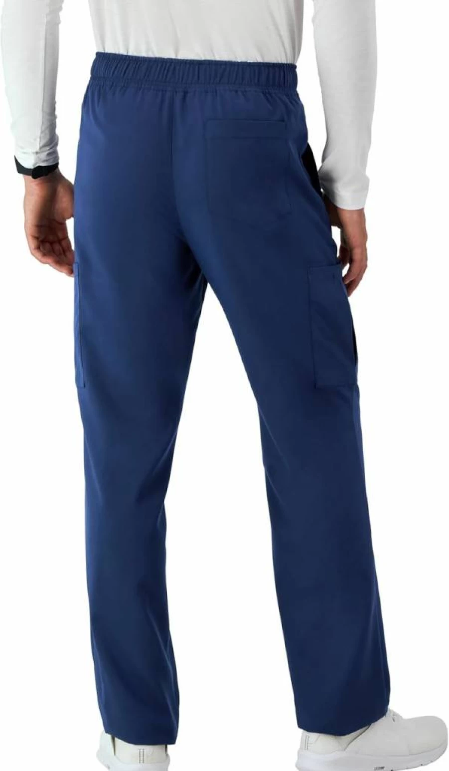 Hanes Men's Healthcare Scrub Pants - Moisture-Wicking, Odor Control, 5-Pocket Work Uniform for Medical Professionals