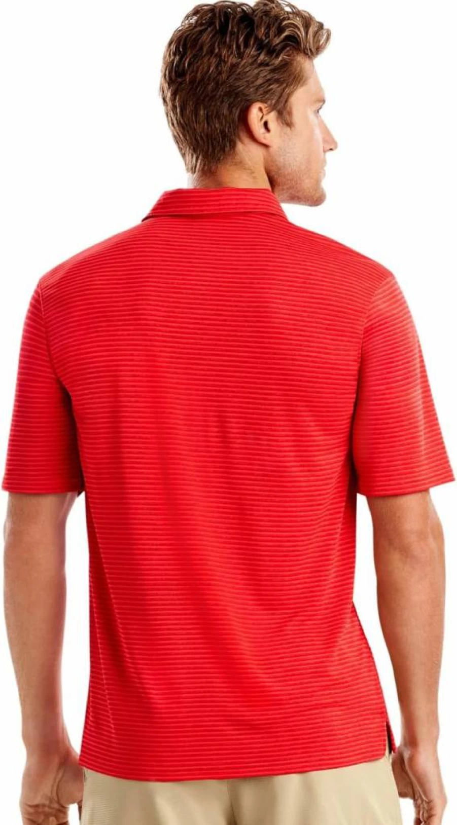 Hanes Men's Moisture-Wicking Performance Polo Shirt for Active Sports & Casual Wear