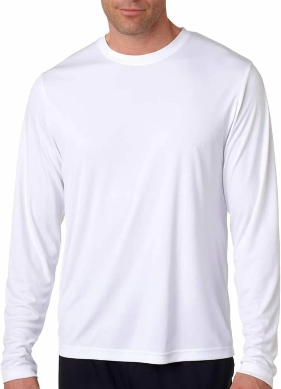 Hanes Men's Cool Dri Performance Long-Sleeve T-Shirts 2-Pack – Moisture-Wicking Sport Tee for Active Lifestyles