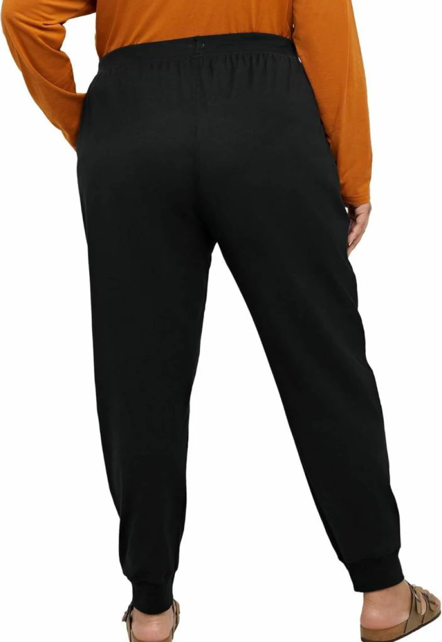 Hanes Women's 100% Cotton Jersey Joggers Sweatpants - Comfortable 29-Inch Inseam Casual Pants