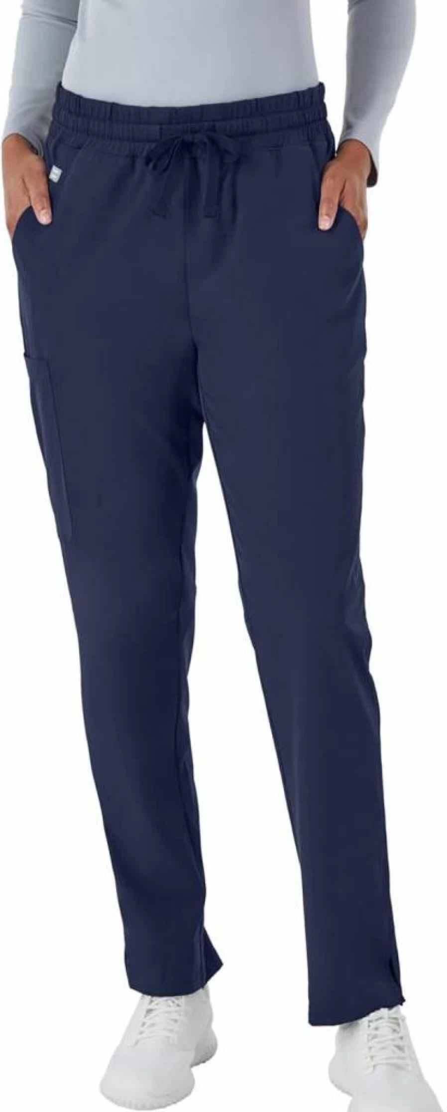 Hanes Women's Moisture-Wicking Comfort Fit Scrubs Pants with 3 Pockets for Healthcare Professionals