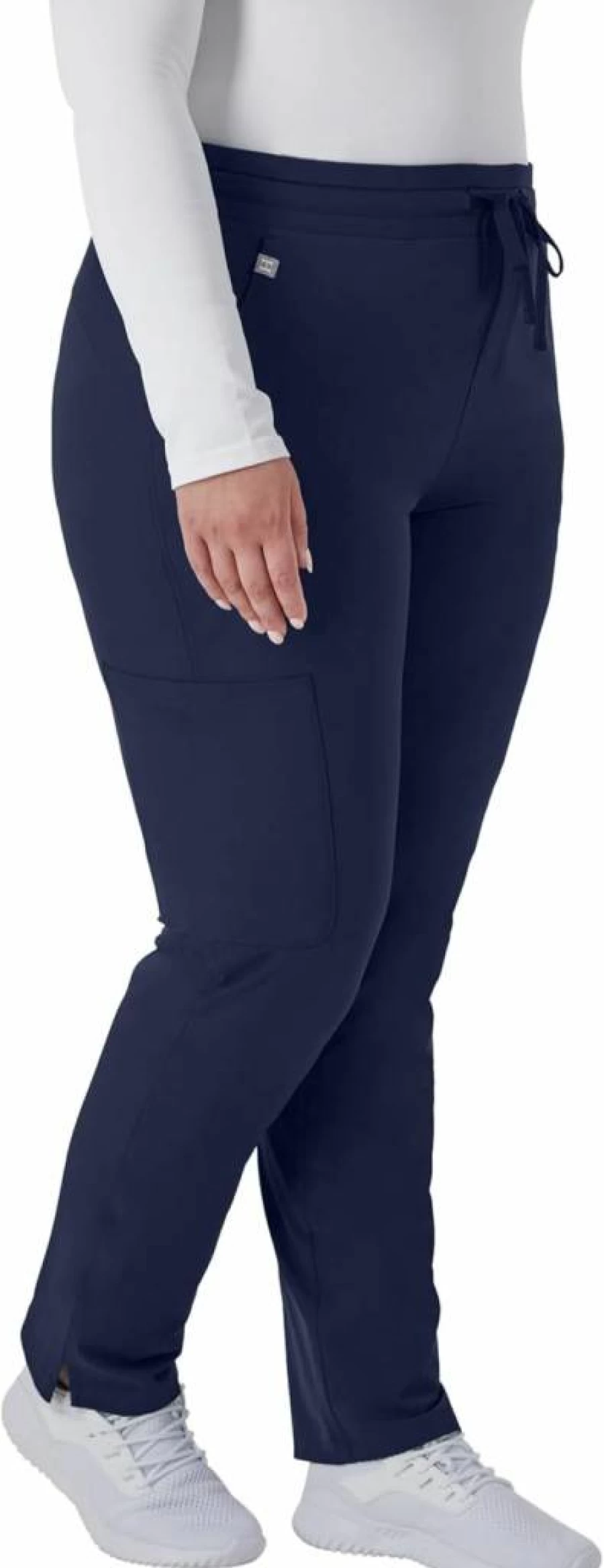 Hanes Women's Moisture-Wicking Comfort Fit Scrubs Pants with 3 Pockets for Healthcare Professionals