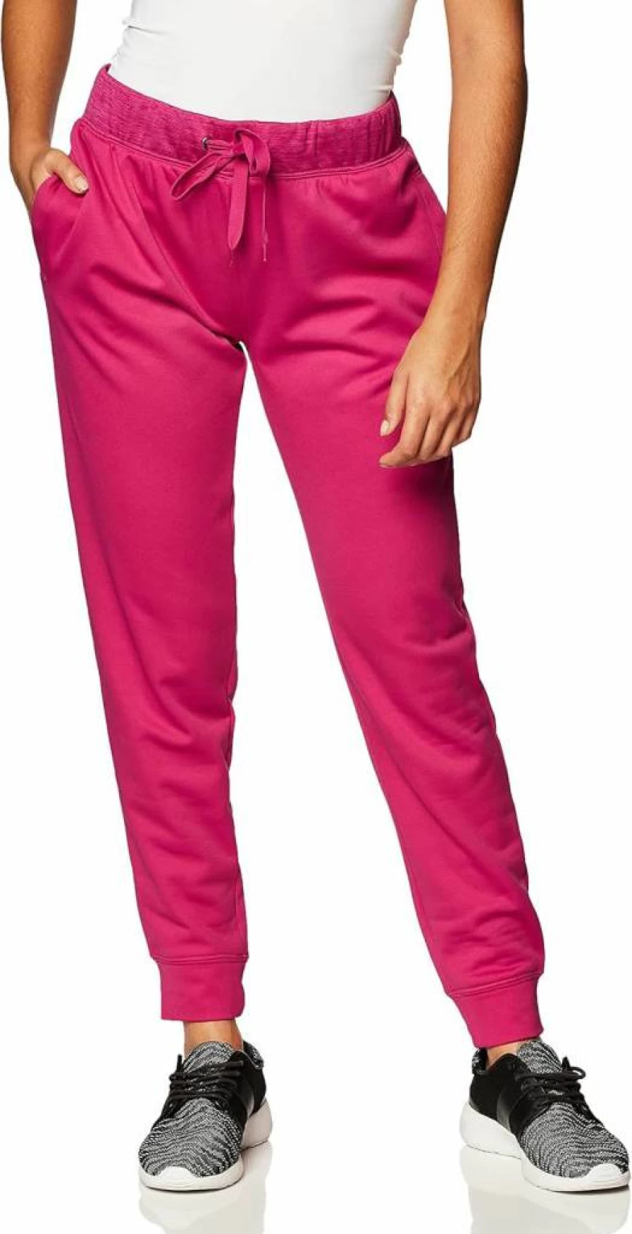 Hanes Women's Fleece Jogger Pants with Pockets - Soft Performance Workout Sweatpants for Comfort & Style