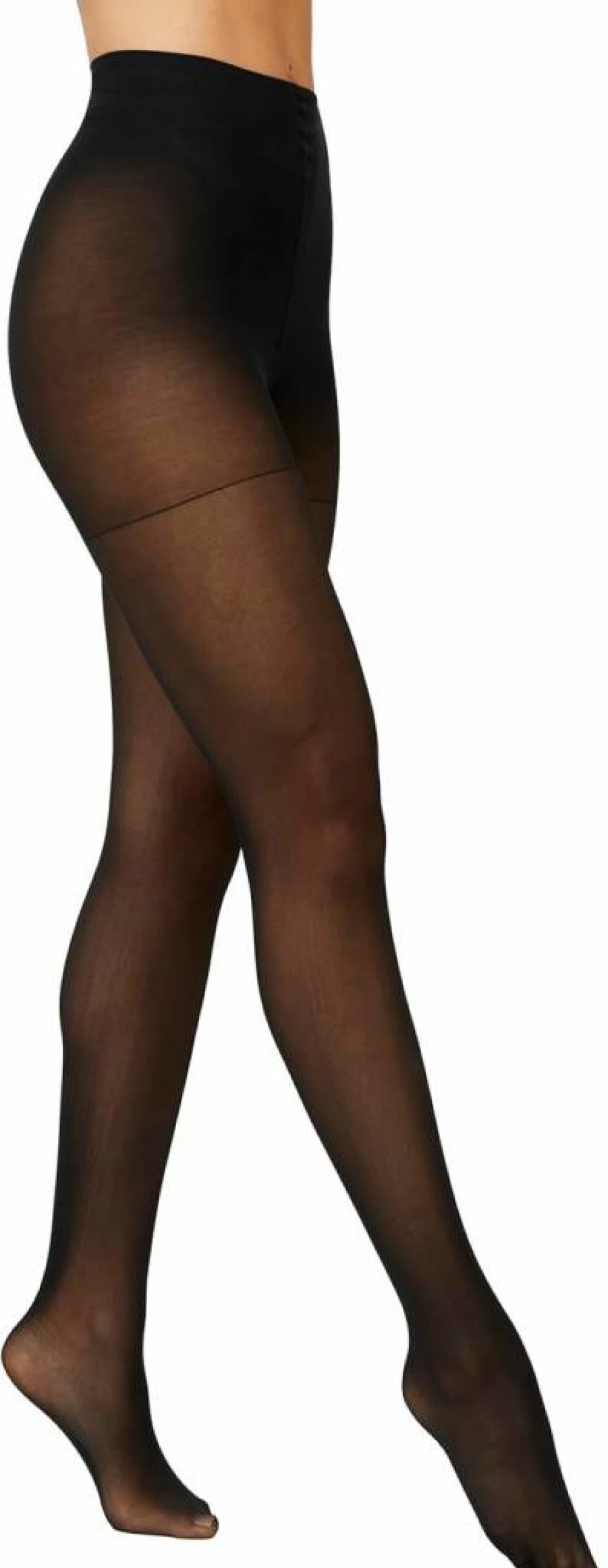 Hanes Women's EcoSmart Control Top Tights - Seasonless Comfort & Support