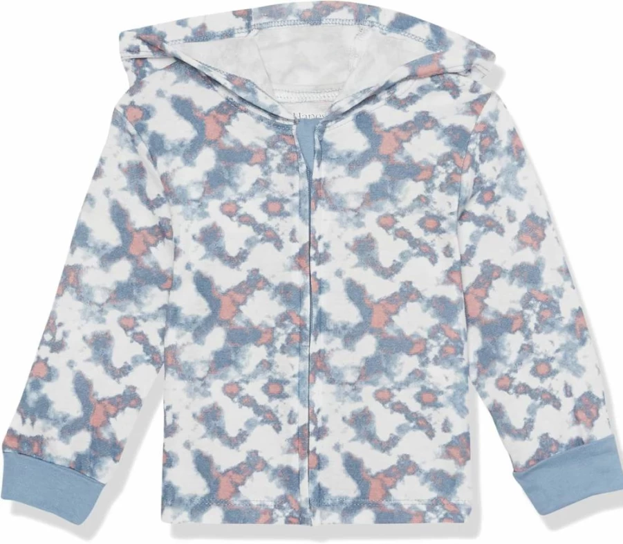 Hanes Baby & Toddler Zip-Up Hoodie - Soft 4-Way Stretch Knit Long Sleeve Jacket for Infants