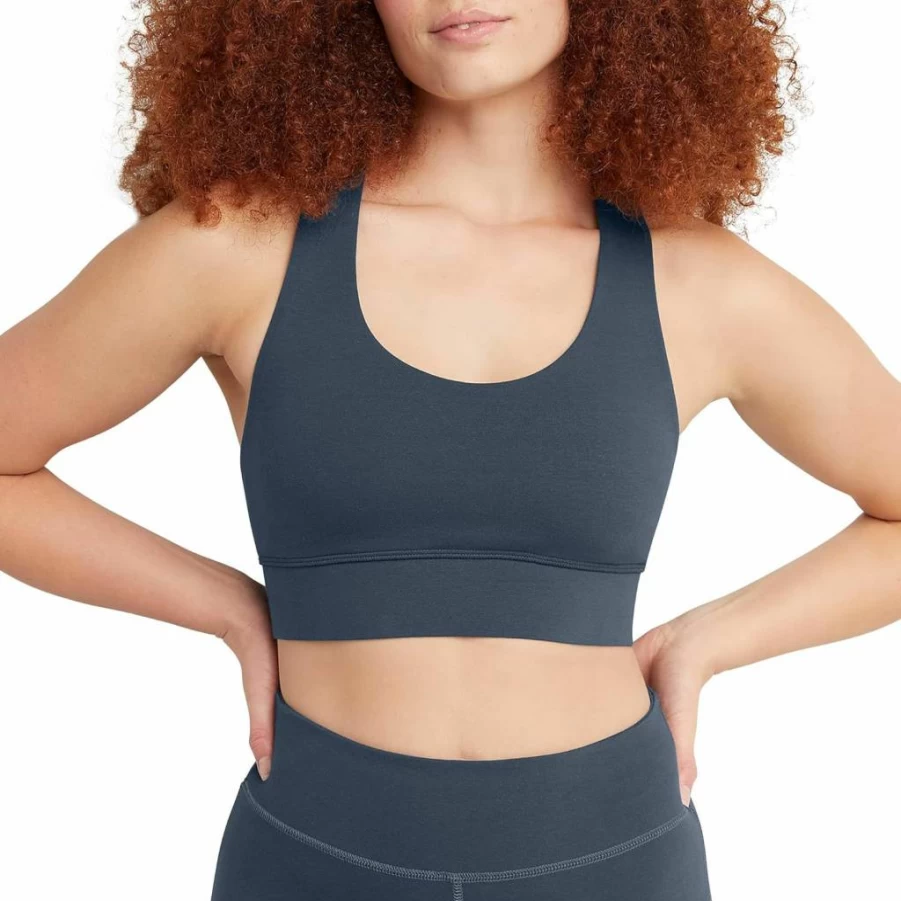 Hanes Women's Longline Sports Bra - Comfortable & Supportive Activewear for Workouts