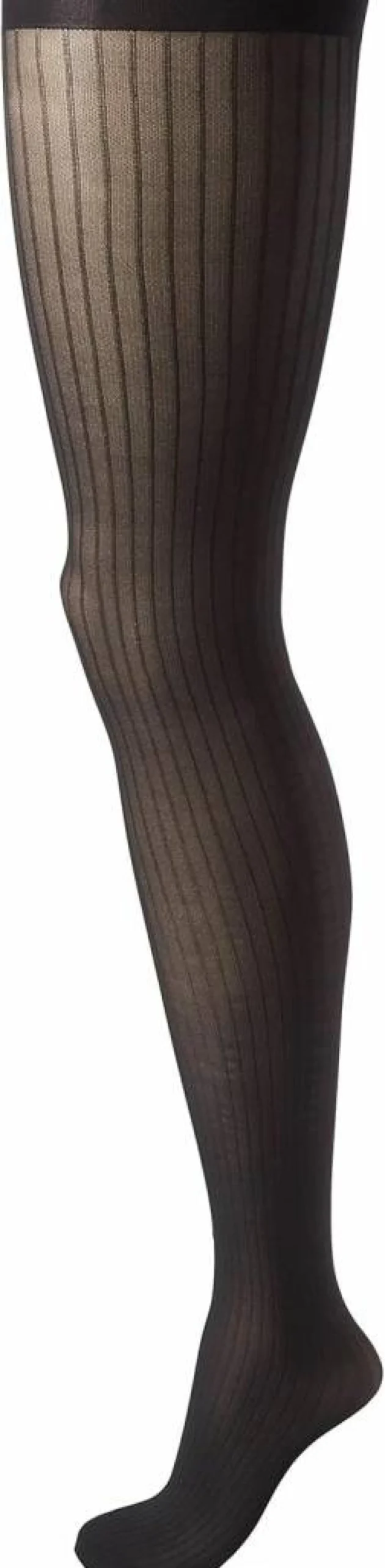 Hanes Women's Pinstripe Compression Tights - Control Top Perfect Fit for Comfort & Style