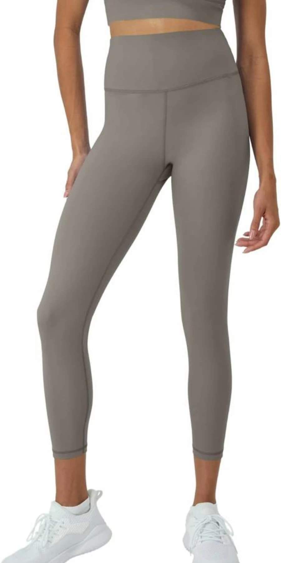 Hanes Women's 7/8 Leggings with Built-In Underwear - Moisture-Wicking, Odor Control & Leak Protection, 25" Inseam, Comfort Fit