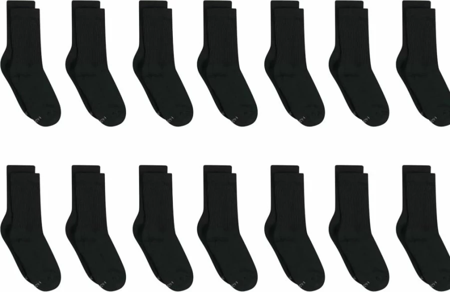 Hanes Women's Moisture-Wicking Soft Crew Socks Multipack - Breathable Comfort Socks for Everyday Wear