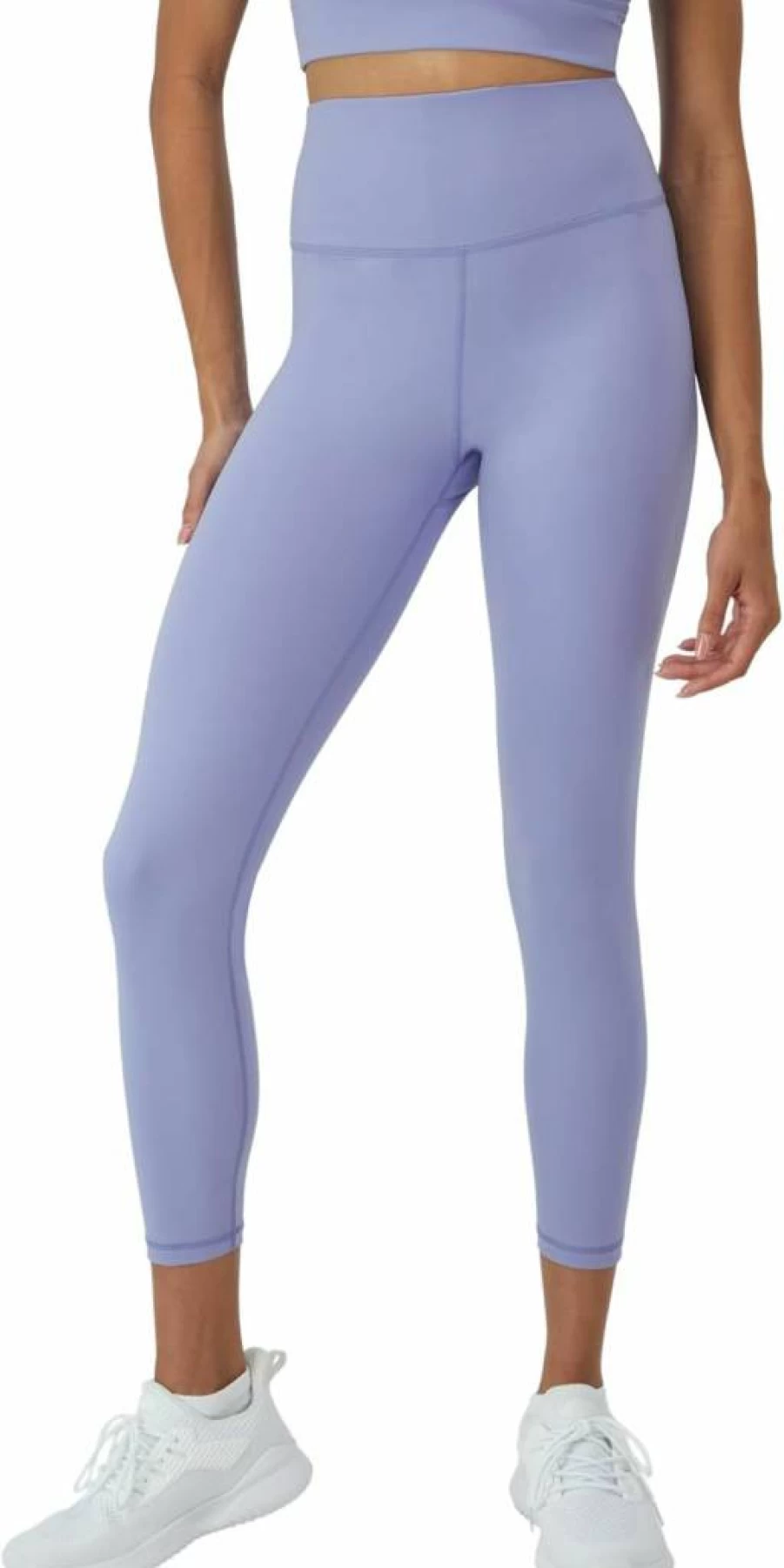 Hanes Women's 7/8 Length Moisture-Wicking Leggings with Hidden Pocket - Soft Workout Yoga Pants 25 Inch