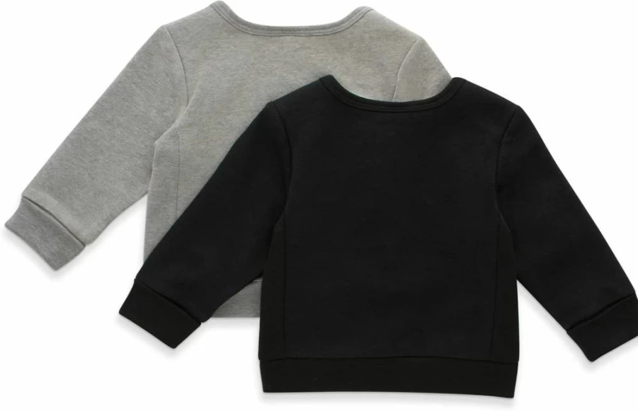 Hanes Baby & Toddler Fleece Sweatshirt - 4-Way Stretch, Soft & Comfortable Pullover for Kids