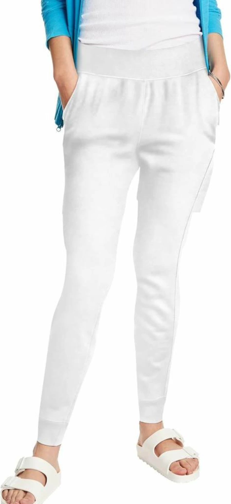 Hanes Women's EcoSmart Fleece Joggers - Midweight Cotton-Blend Sweatpants for Comfort & Style