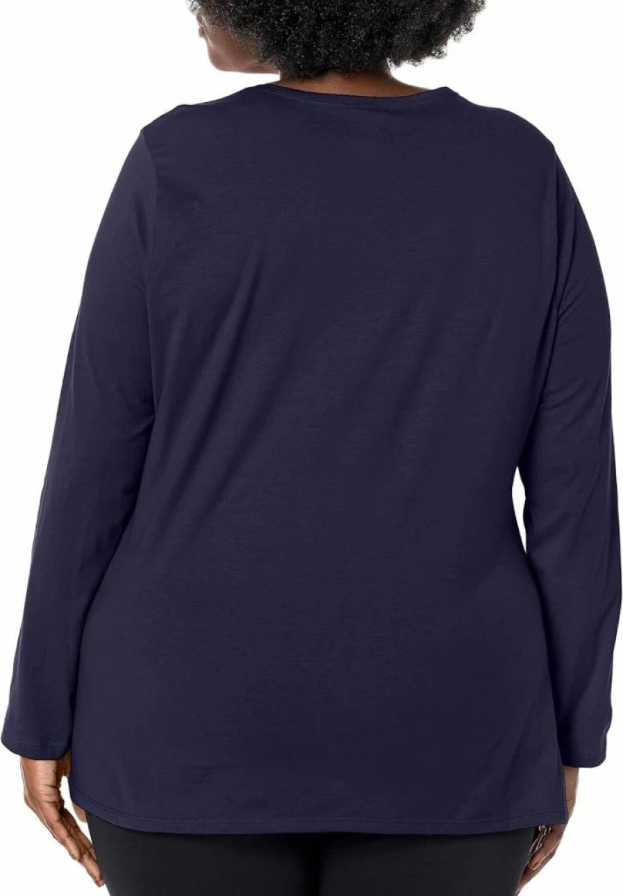 Maidenform Women's Comfort-Fit Cotton Jersey T-Shirt - Soft Casual Tee for Everyday Wear