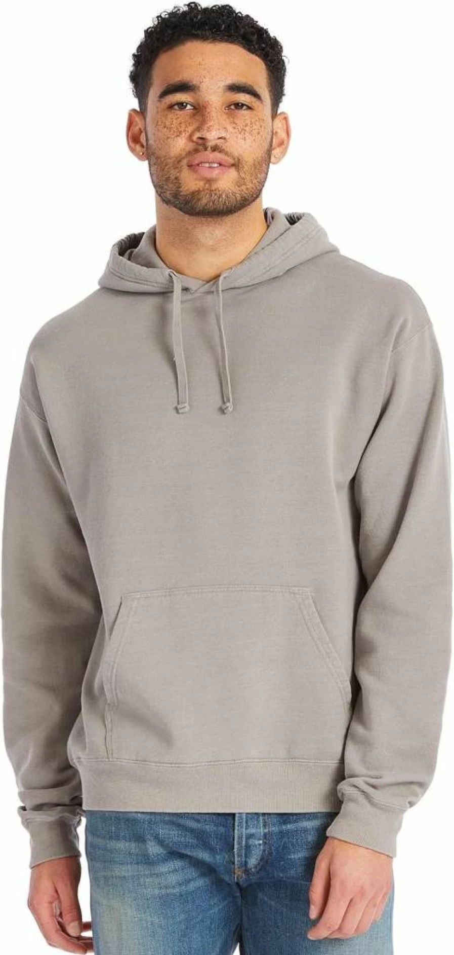 Hanes Men's Garment Dyed ComfortWash Hoodie - Soft Casual Pullover Sweatshirt for Men