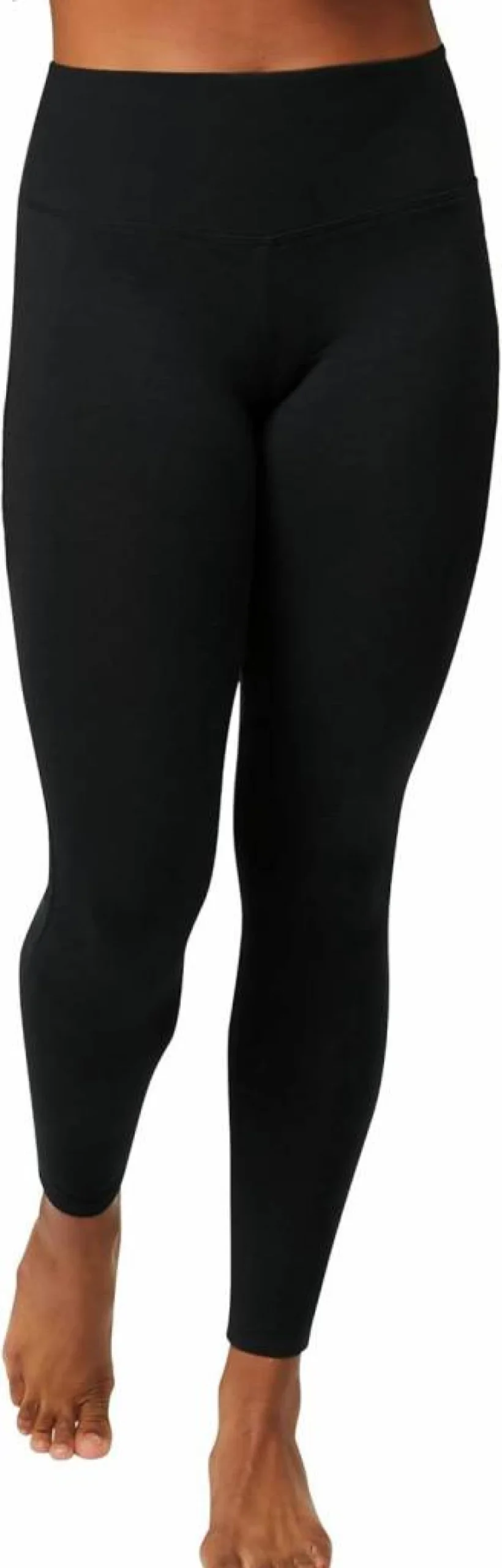 Hanes Women's EcoSmart High Waist Leggings - Sustainable Comfort Fit Yoga Pants