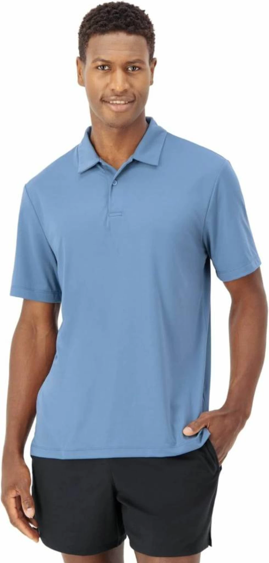 Hanes Men's Moisture-Wicking Performance Polo Shirt - Short Sleeve Moves Collection