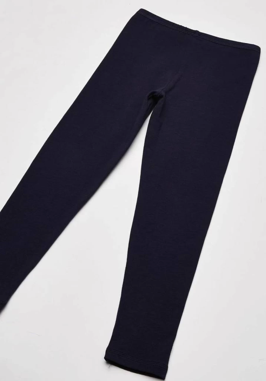 Hanes Girls' 3-Pack Cotton Blend Leggings - Soft Stretch Comfort for Kids