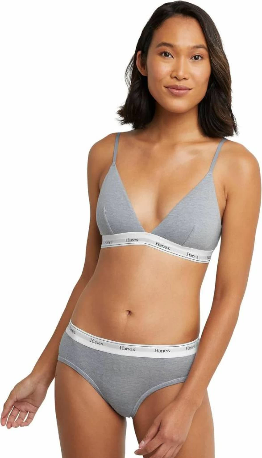 Hanes Women's Cotton Hipster Panties 6-Pack - Breathable Stretch Underwear Assorted Colors