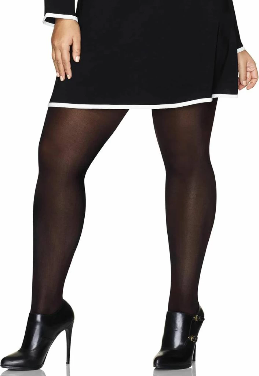 Hanes Women's HSP005 Control Top Opaque Tights for Smooth Curves & Comfort