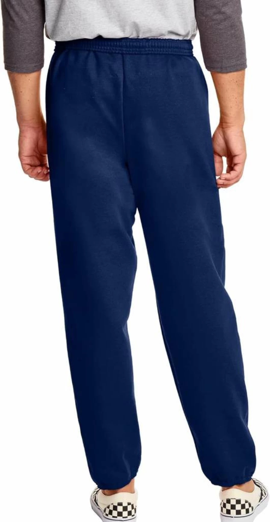 Hanes Men's EcoSmart Fleece Sweatpants with Cuffed Ankles for Athletic & Lounge Wear