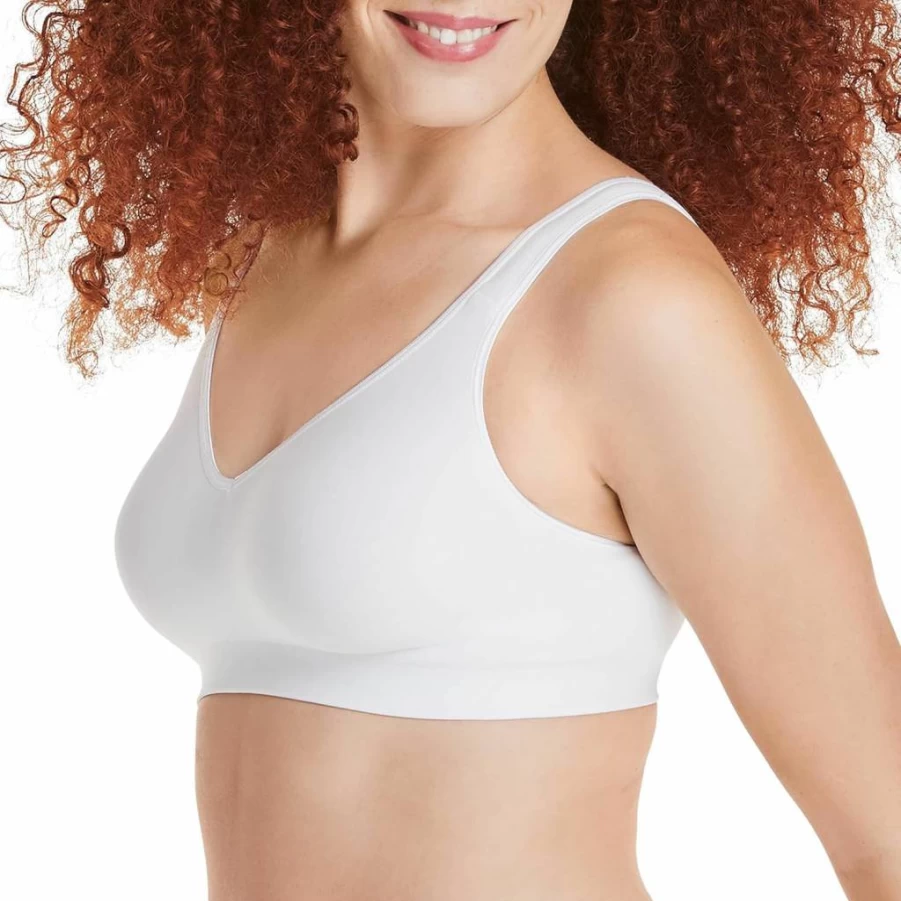Hanes Women's ComfortFlex Wireless T-Shirt Bra - Smooth Full Coverage Support, Breathable Fabric, Single or 2-Pack Options