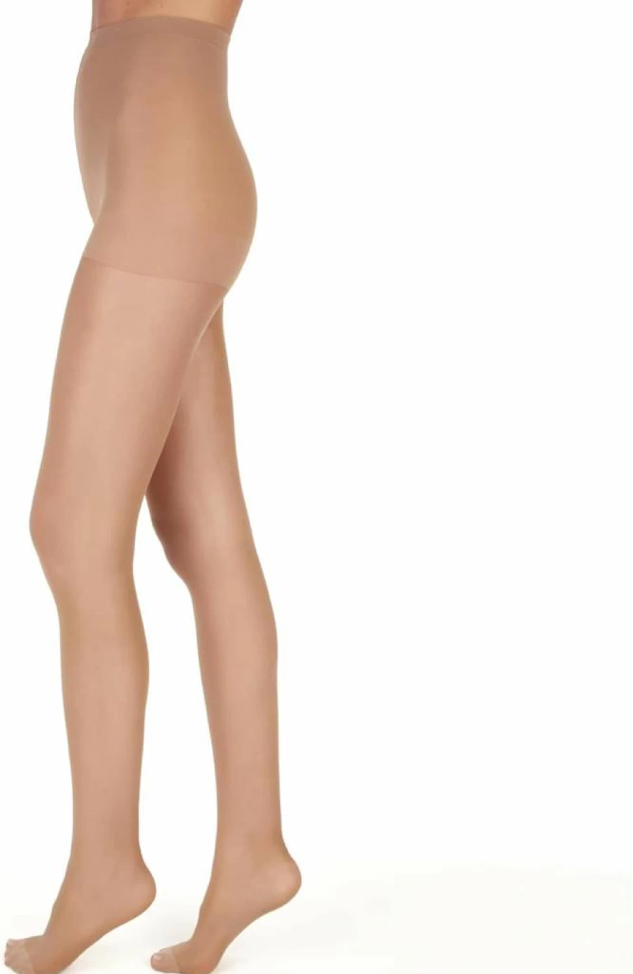 Hanes Women's Plus Size Alive Control Top Pantyhose - Silky Smooth Full Support Tights