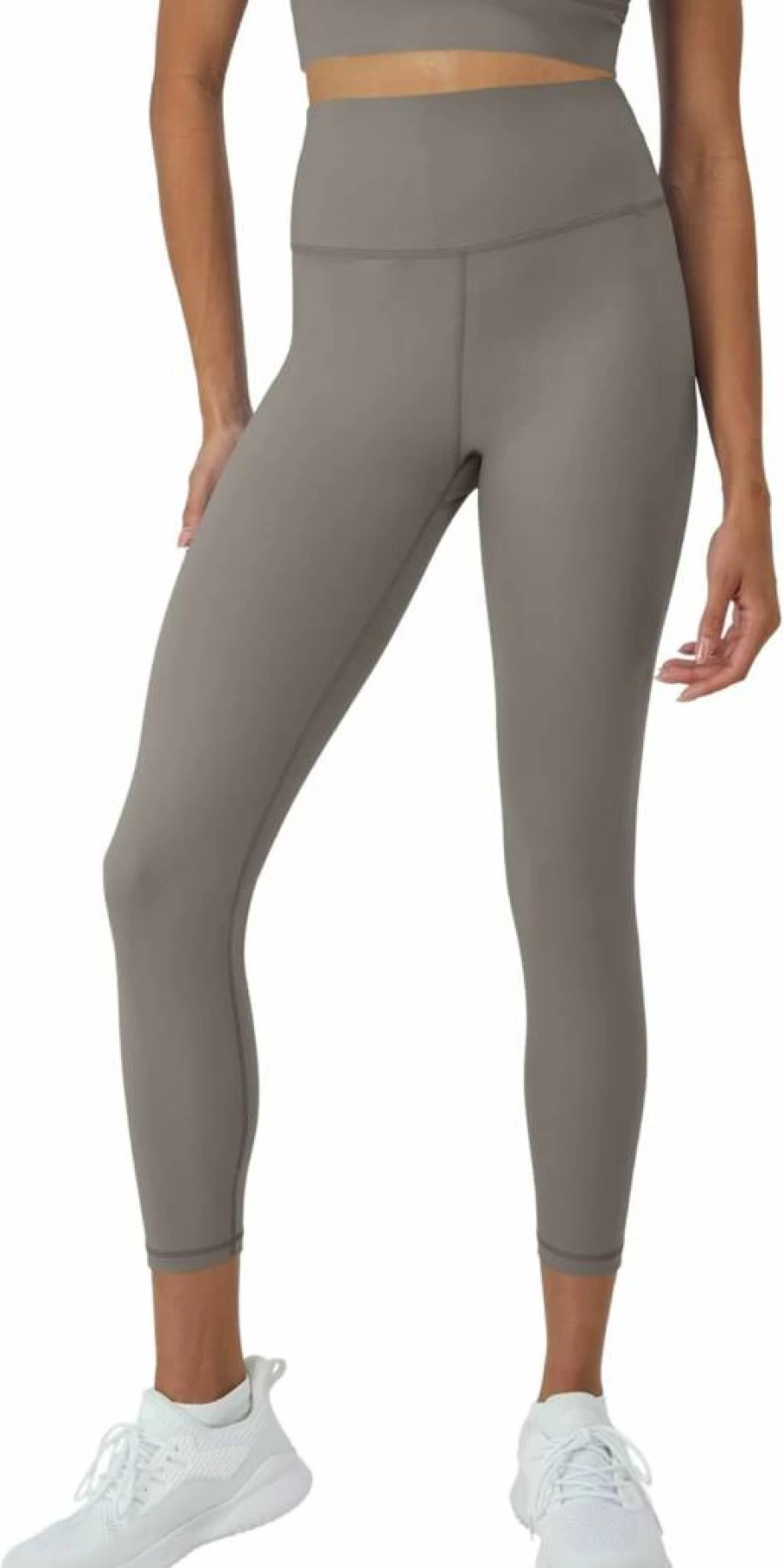 Hanes Women's 7/8 Leggings with Built-In Underwear - Moisture-Wicking, Odor Control & Leak Protection, 25" Inseam, Comfort Fit