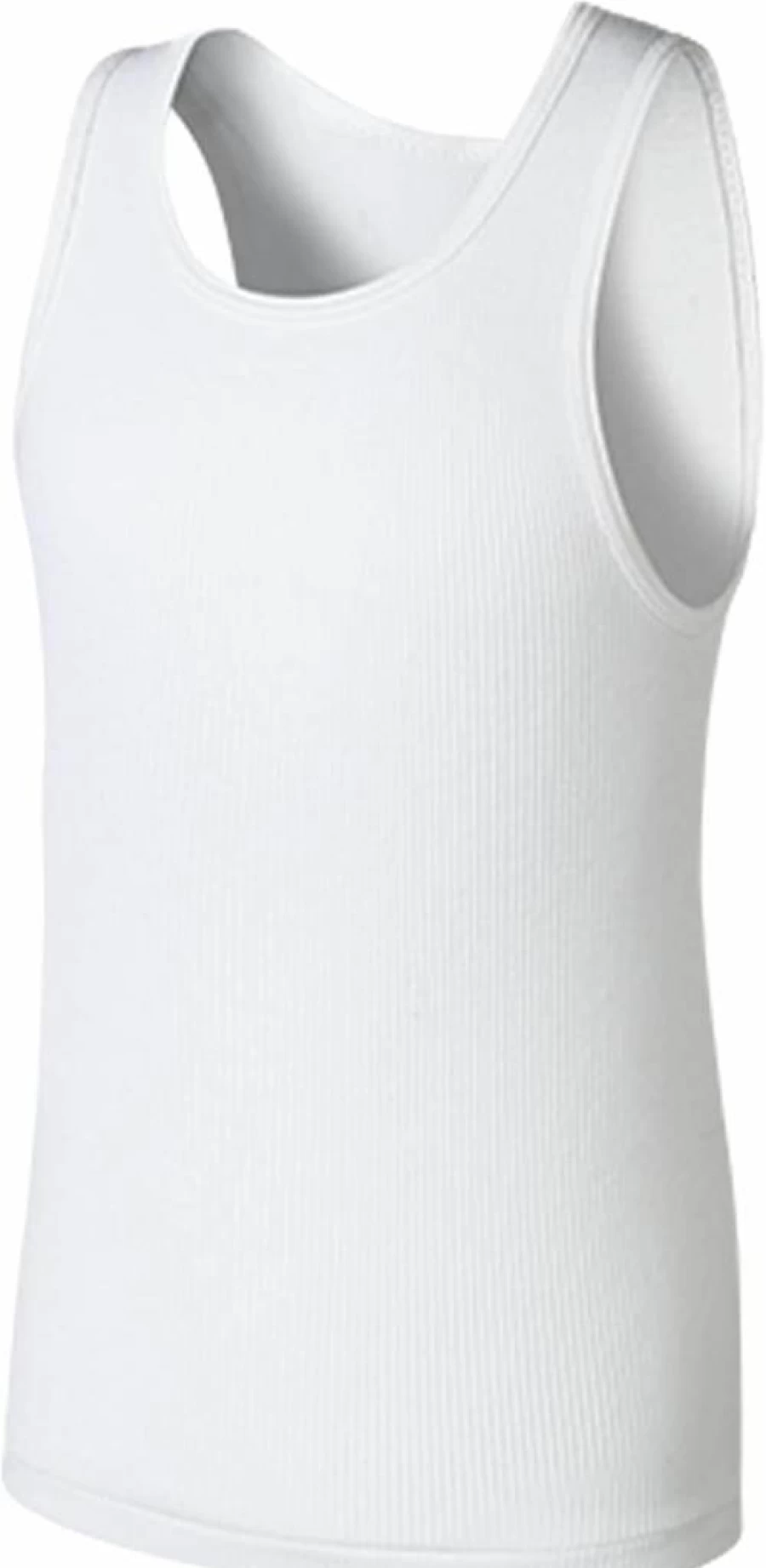 Hanes Boys' 5-Pack EcoSmart Cotton Tank Undershirts for Comfort & Breathability