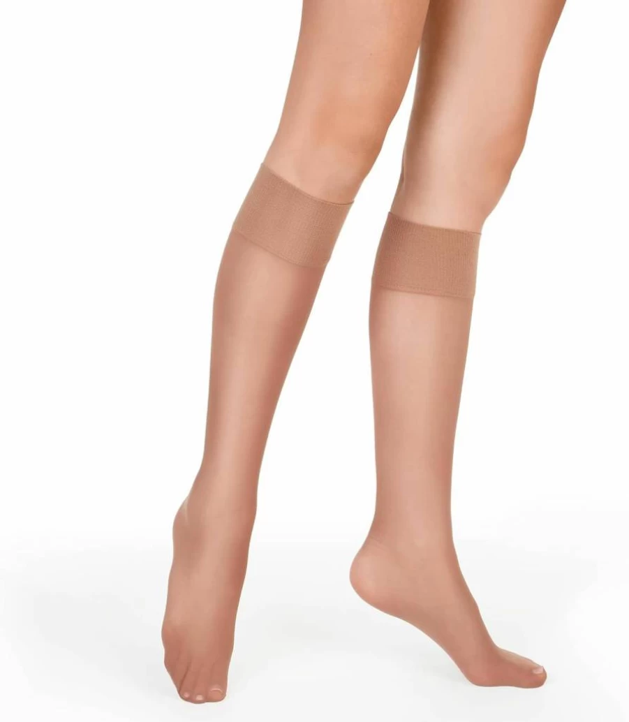 Hanes Women's Alive Full Support Knee-High Socks for Comfort & Circulation
