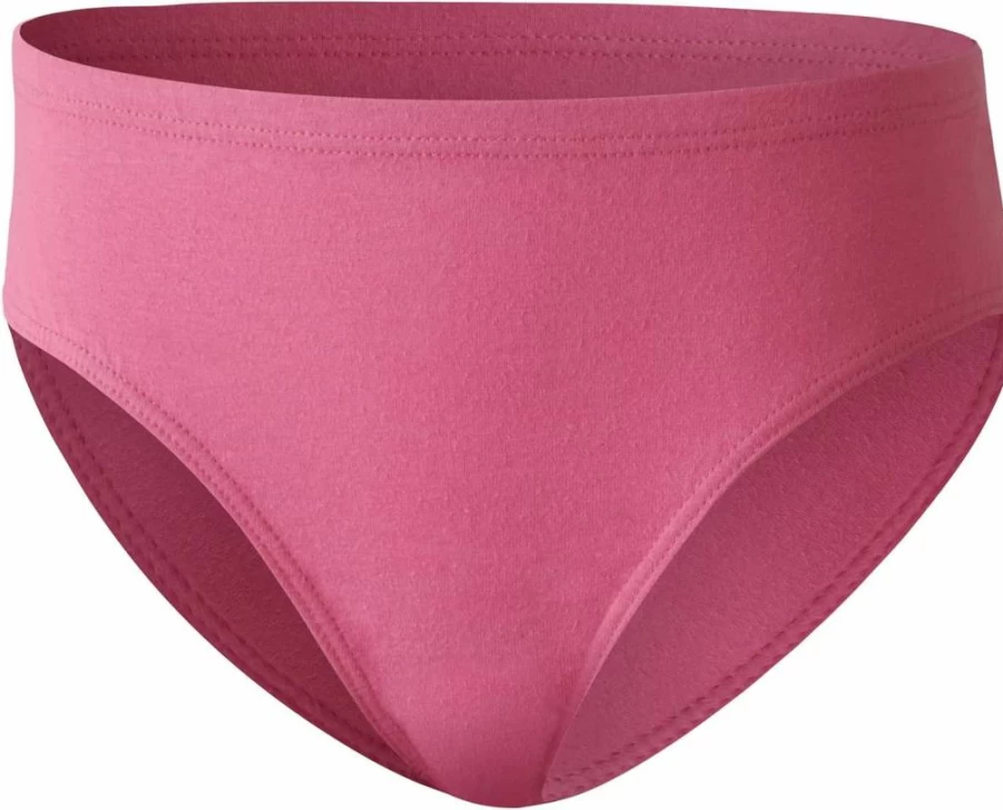 Hanes Organic Cotton Girls' Underwear 8-Pack - Comfort Briefs & Hipsters for Everyday Wear