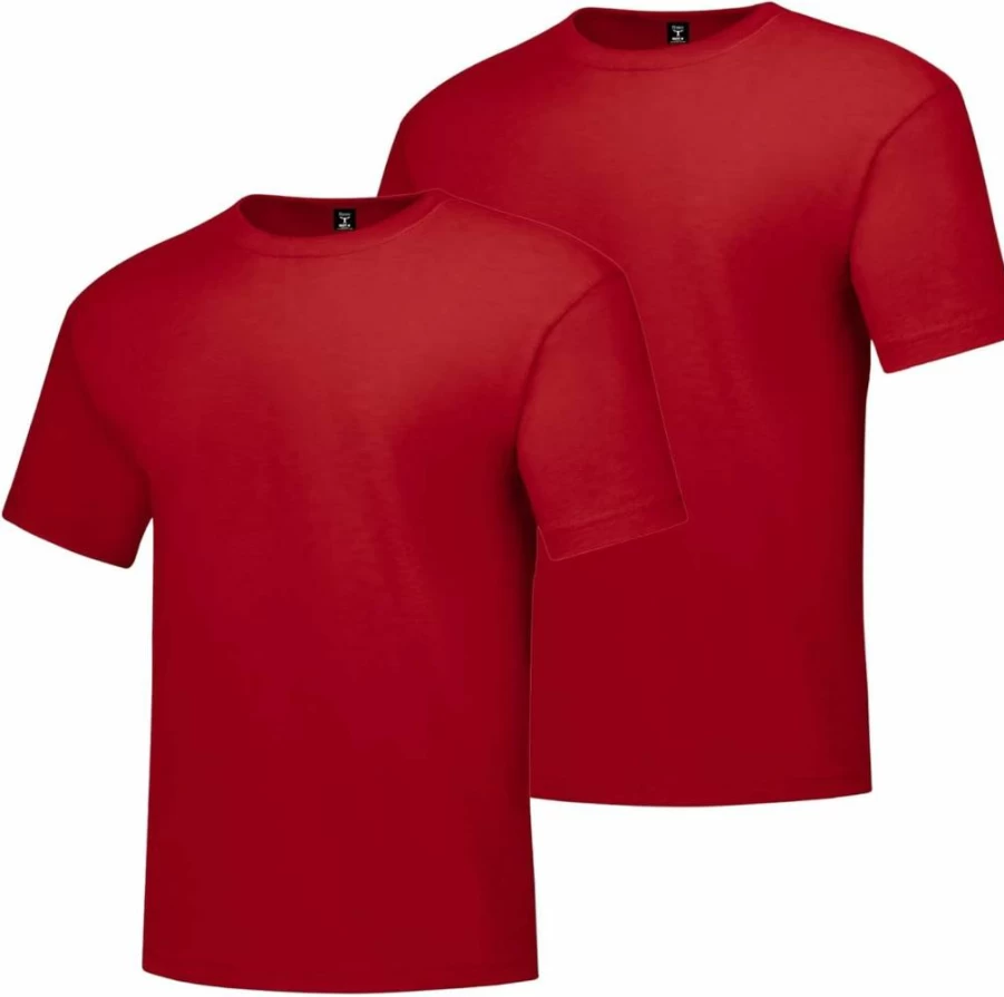 Hanes Men's Big & Tall Beefy-T Heavyweight Cotton T-Shirt, 1 or 2 Pack, Comfort Fit Crewneck Tee