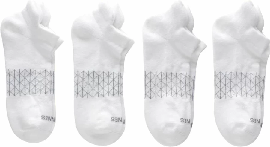 Hanes Men's Moisture-Wicking Active Socks with Cushioned Heel & Seamless Toe, 4-Pack Comfort Athletic Socks