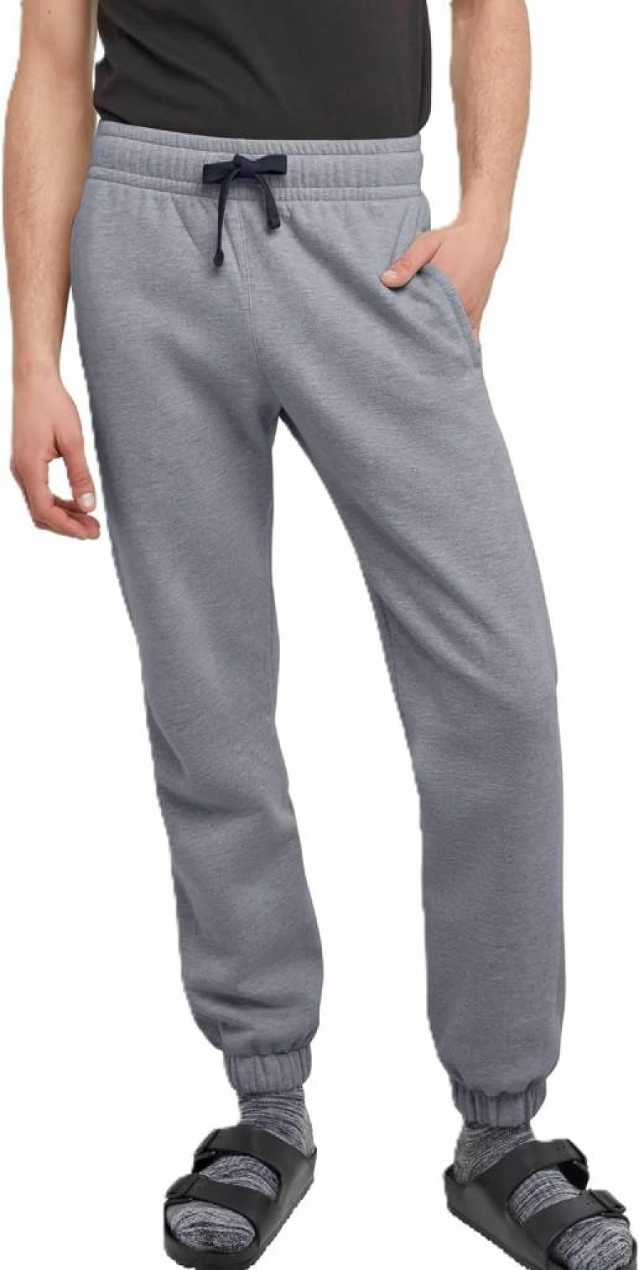Hanes Men's Midweight Fleece Joggers with Pockets - 30" Inseam Comfort Sweatpants