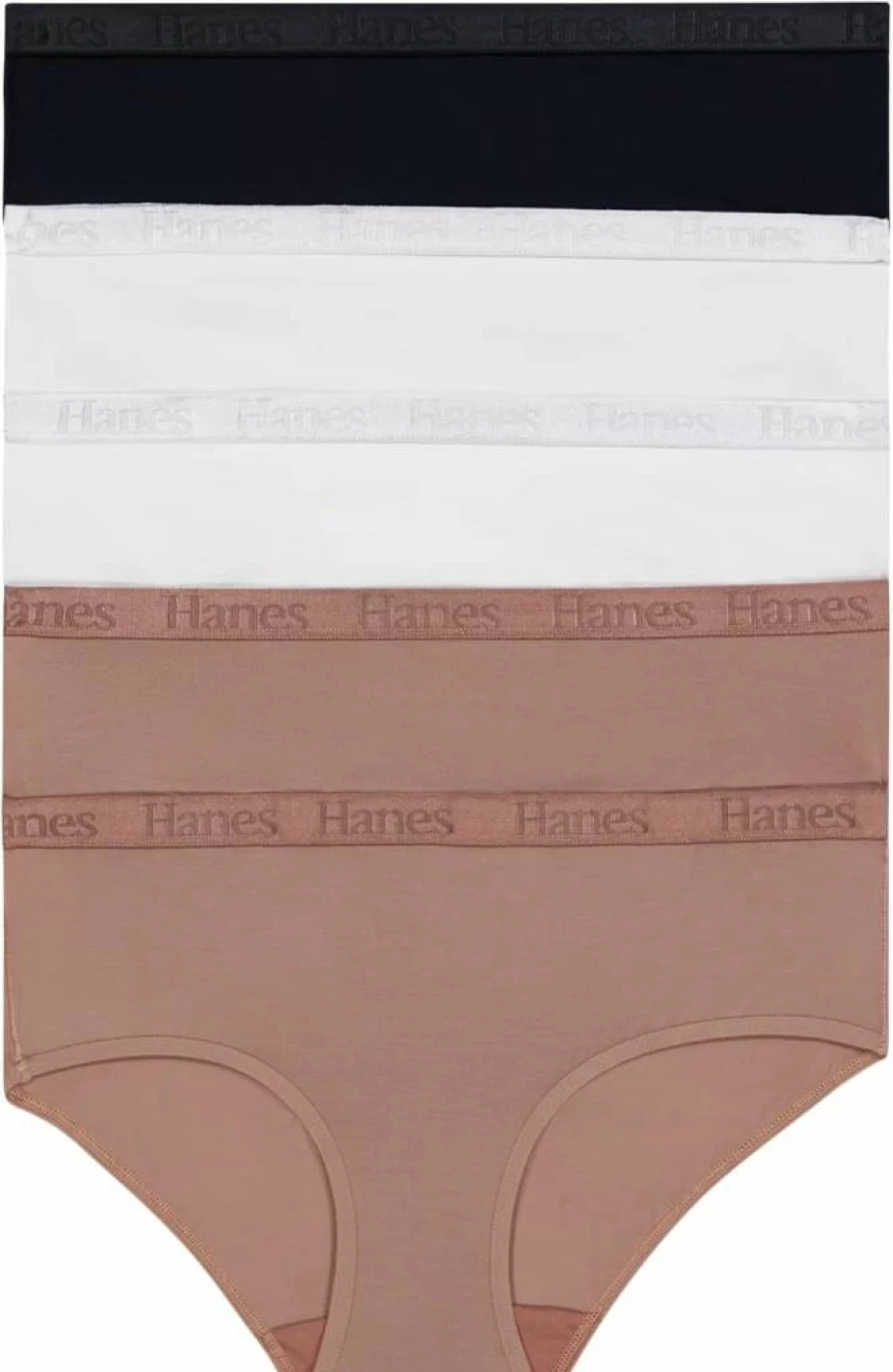 Hanes Women's Ultra Soft Bamboo Viscose Bikini Underwear 5-Pack | Comfortable & Breathable