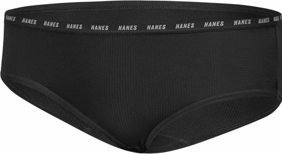 Hanes Girls' Breathable Stretch Cotton Underwear for Tweens - Comfortable & Soft Everyday Panties