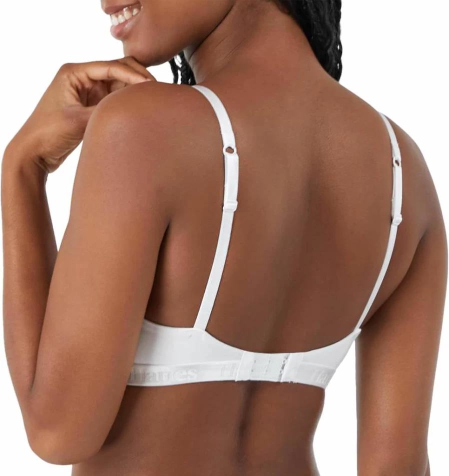 Hanes Women's Supersoft Pullover Bralette - Comfortable Scoop Neck Wireless Bra for Everyday Wear