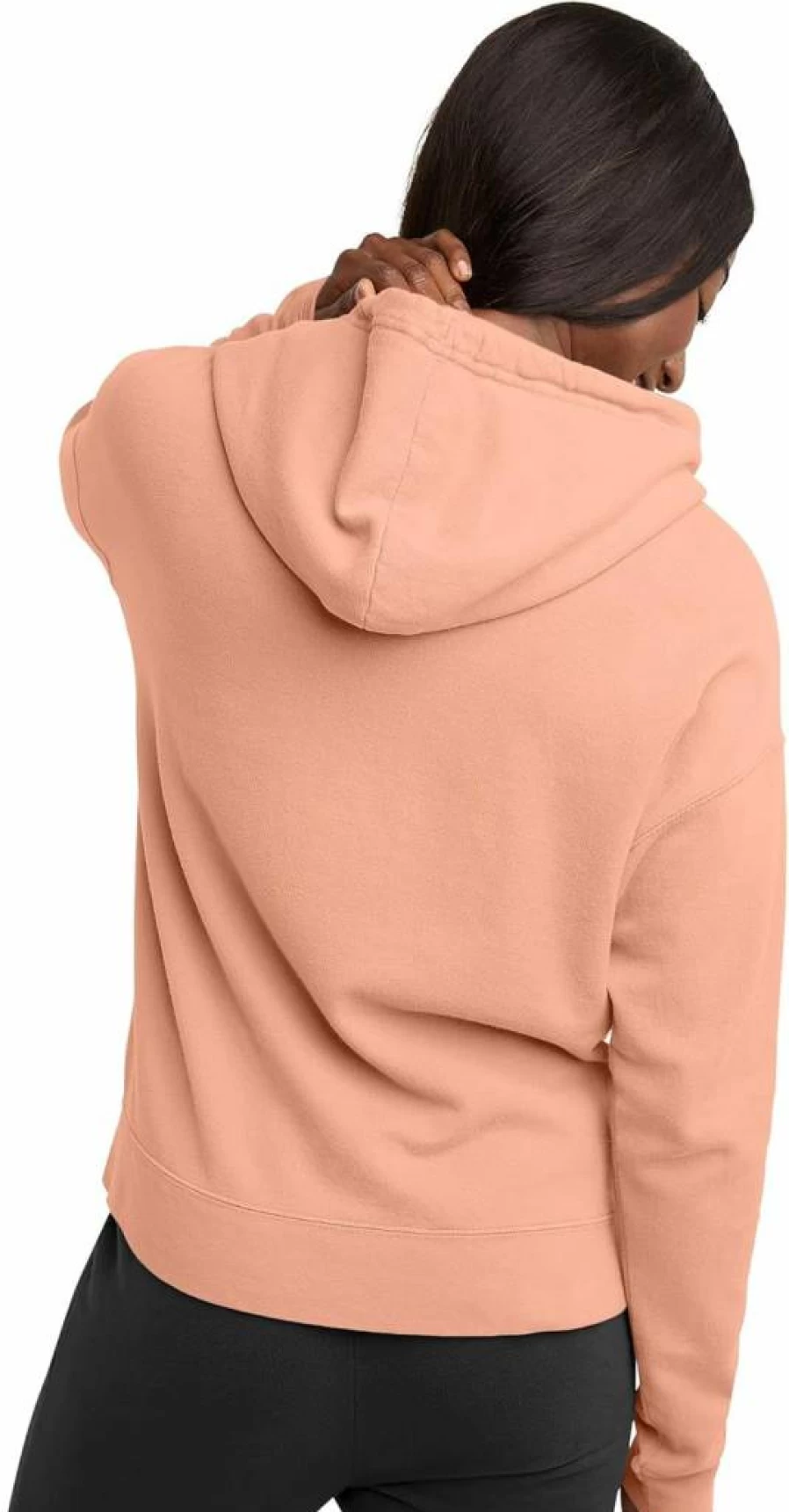 Hanes Women's Fleece Pullover Hoodie - Soft Garment-Dyed Cotton Sweatshirt
