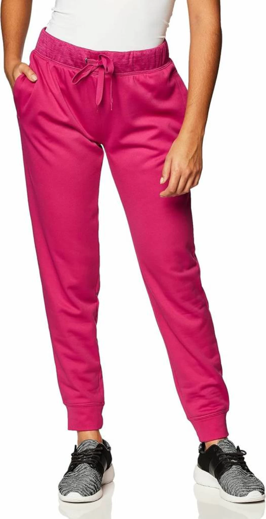 Hanes Women's Fleece Jogger Pants with Pockets - Soft Performance Workout Sweatpants for Comfort & Style