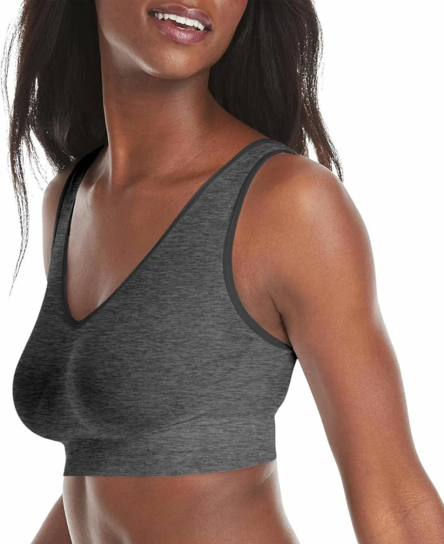 Hanes Women's Wireless Comfort Bra - Seamless Full-Coverage T-Shirt Bra for Everyday Wear