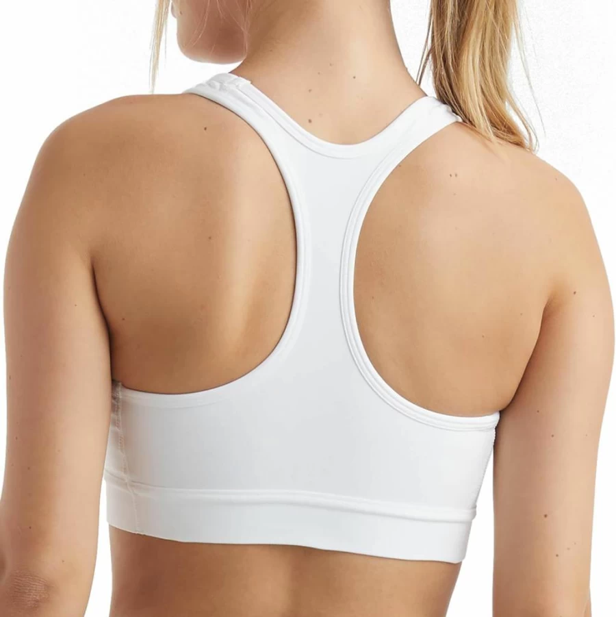 Hanes Women's Wireless Racerback Sports Bra - Moisture-Wicking, Stretch & Compression Support (1 or 2 Pack)