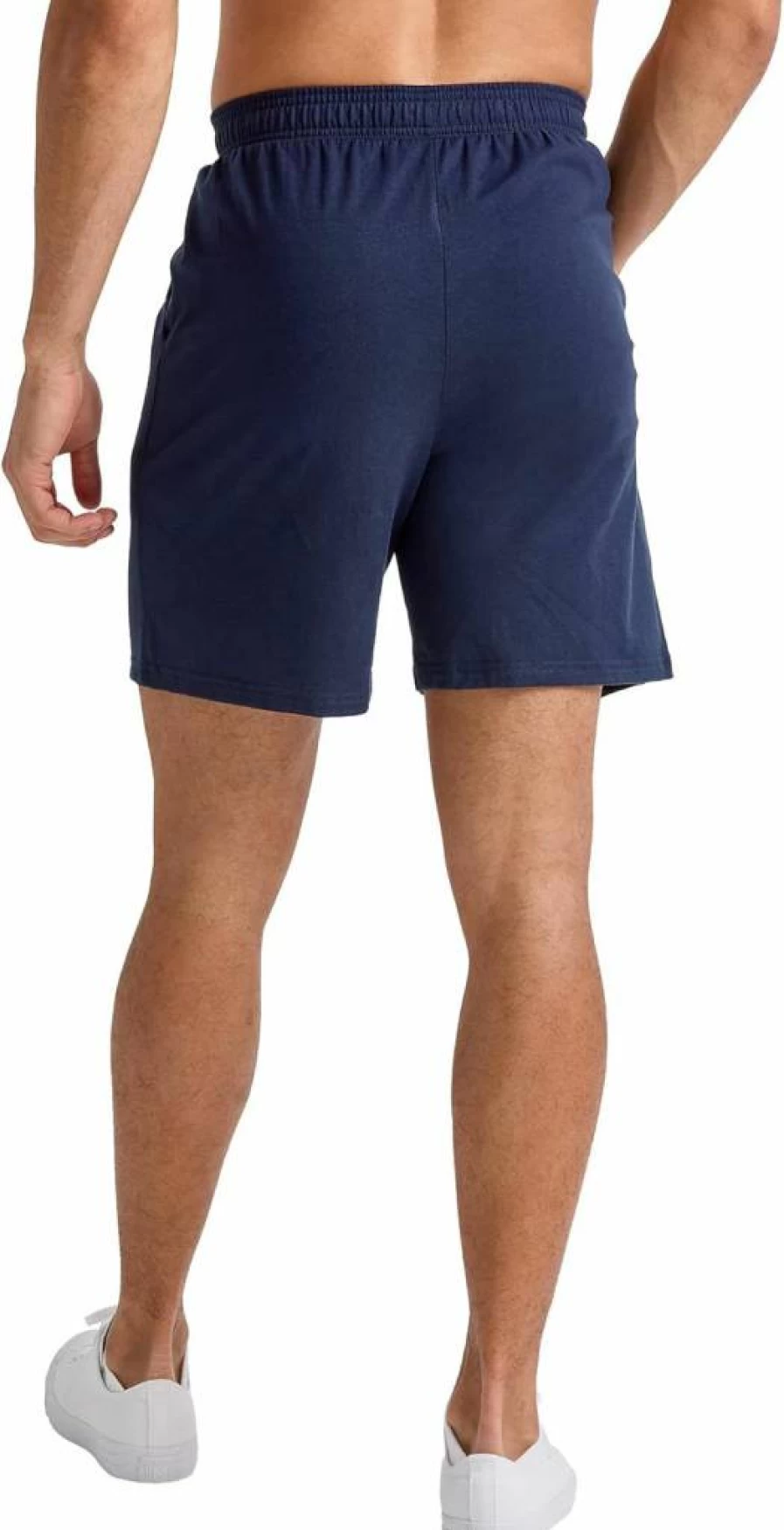 Hanes Men's Comfort Stretch Cotton Jersey Gym Shorts with Pockets - Pull-On Athletic Shorts for Workout & Casual Wear